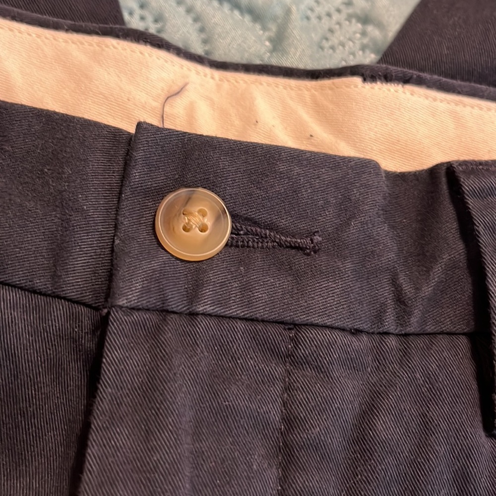 NWT NWT Mens Navy blue pants by Polo Ralph Lauren. Size 30 x 30. Classic Fit - Picture 7 of 11